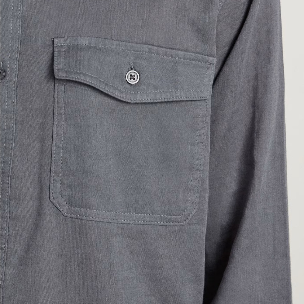 - EVERLANE The Long-Sleeve Summer Shirt Long Sleeve Summer shirt , Men’s N… - Picture 2 of 5
